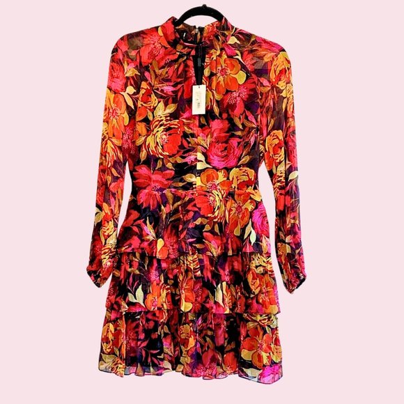 NWT Milly Iyla Floral Print Dress - Picture 3 of 7